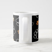 Mok voor gedrukte koffie pauw (Achterkant)