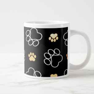 Mok voor gedrukte koffie pauw