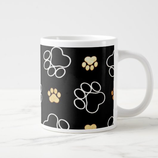 Mok voor gedrukte koffie pauw (Rechts)