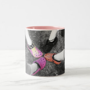 Mok voor gekleurde bogen en zachte schoenen