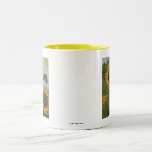 Mok voor Gele Zonnebloemen (Center)