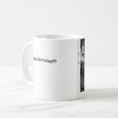 mok voor gelukkige verjaardag (Voorkant links)