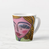 Mok voor geschenken (Kleurrijke Whimsical 02) (Rechterhoek)