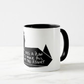 Mok voor Gevangenis Break-koffie (Voorkant rechts)