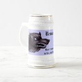 Mok voor grappig bier van Werewolf (Voorkant links)