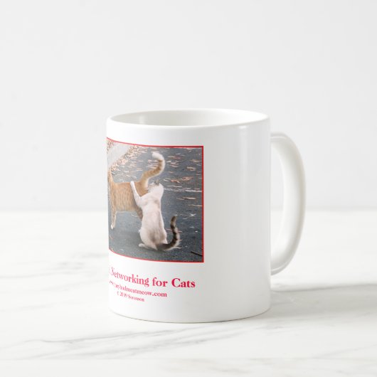 mok voor grappige kattenkoffie (Voorkant rechts)