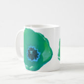 Mok voor groene en blauwe tulpen (Voorkant links)
