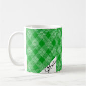 Mok voor groene en witte spelden (Links)