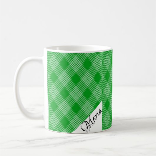 Mok voor groene en witte spelden (Links)