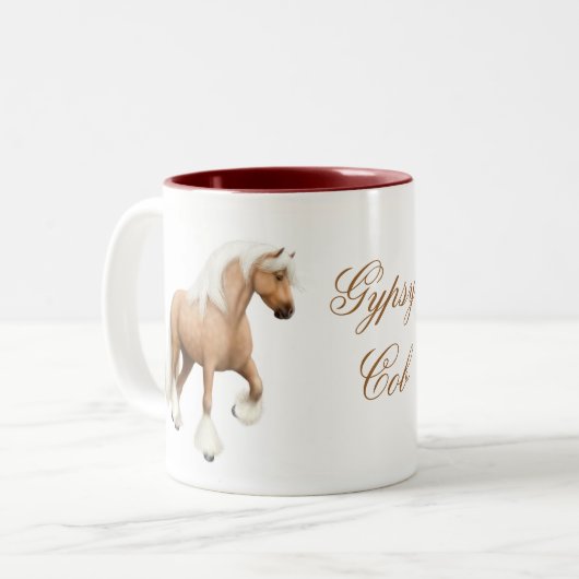 Mok voor Gypsy Cob Horse (Voorkant links)