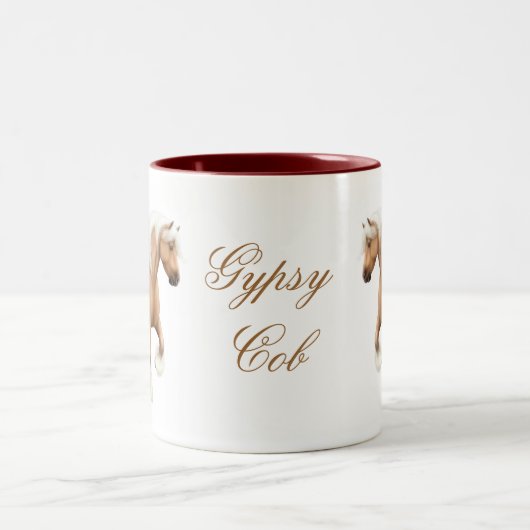 Mok voor Gypsy Cob Horse (Center)