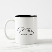 mok voor "Happy Cloud" (tweezijdig) (Links)