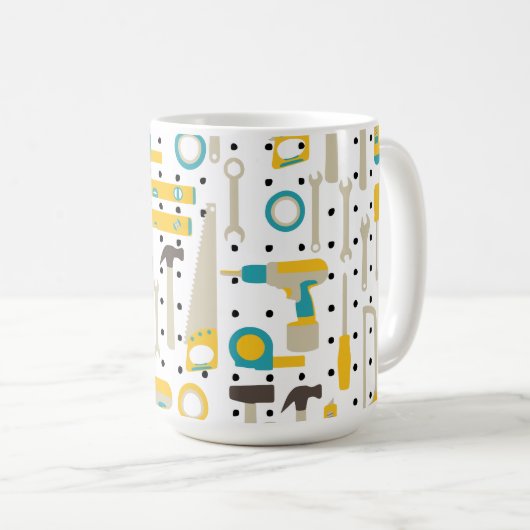 Mok voor hardware- en constructietools Koffie (Voorkant rechts)