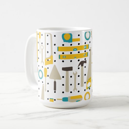 Mok voor hardware- en constructietools Koffie (Voorkant links)