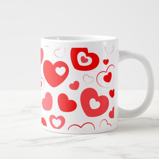 Mok voor hartafdruk koffie (Rechts)