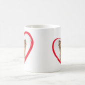 Mok voor hartfotokoffie (Center)