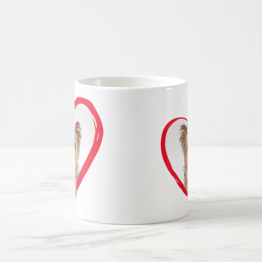 Mok voor hartfotokoffie (Center)