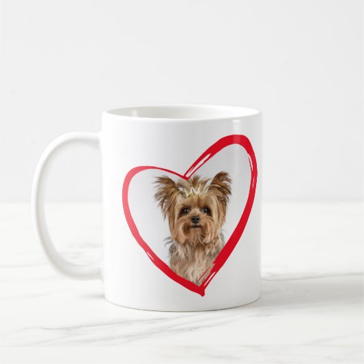 Mok voor hartfotokoffie (Links)