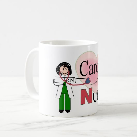 mok voor hartverpleegkundige koffie (Voorkant links)