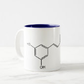 Mok voor herveratrol bosbessen (Voorkant links)