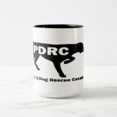Mok voor het aanwijzen van de Hond Rescue (Center)