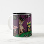 Mok voor het afspelen van pokerdieren (rond) (Voorkant links)