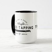 Mok voor het aftappen van de zoete Survivalismante (Voorkant links)