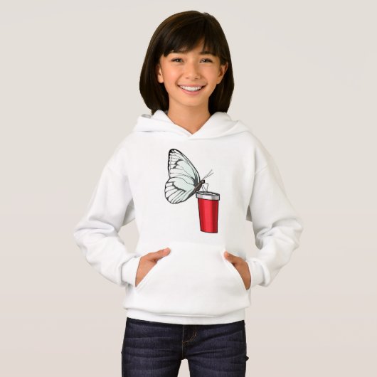 Mok voor het Drink van vlinder (Voorkant volledig)