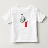 Mok voor het Drink van vlinder Kinder Shirts (Voorkant)