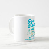 Mok voor het drinken van koffie en thee (Voorkant links)