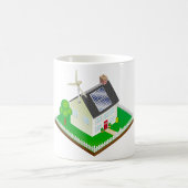 Mok voor het gebruik van hernieuwbare energie in h