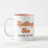 Mok voor het invullen van Tea Book Club (Links)
