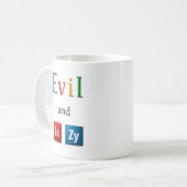 Mok voor het kwaad en de luie (Voorkant links)