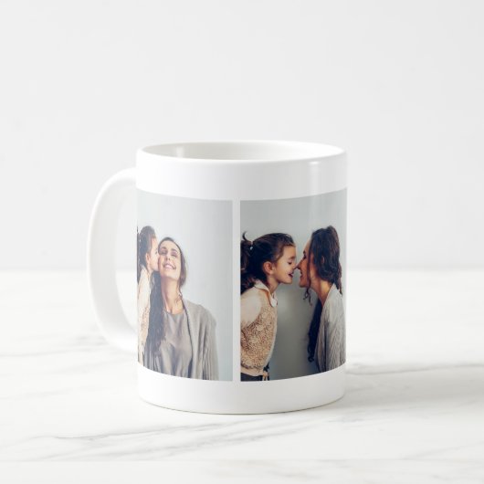 Mok voor het liefhebben van moeder dochter-fotocol (Voorkant links)