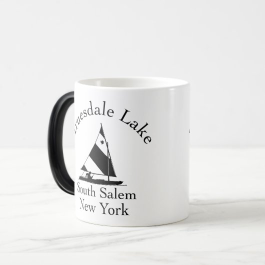 Mok voor het meer van Truesdale Morphing (Voorkant links)