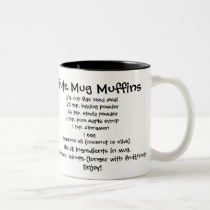 Mok voor het ontvangen van gezonde mijnmuffin