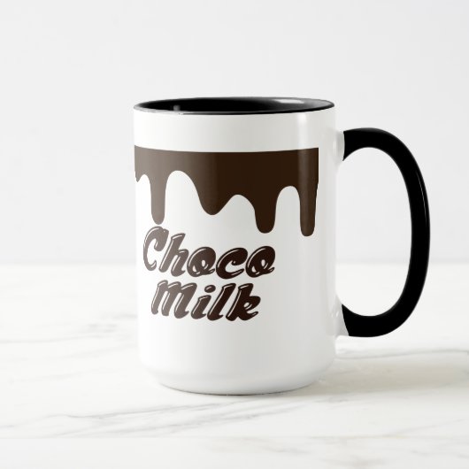 Mok voor het ontwerpen van chocolade-melk (Rechts)