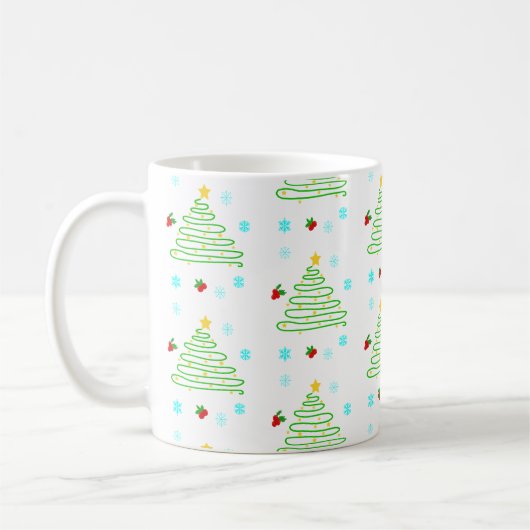 Mok voor het ontwerpen van kerstbomen (Links)