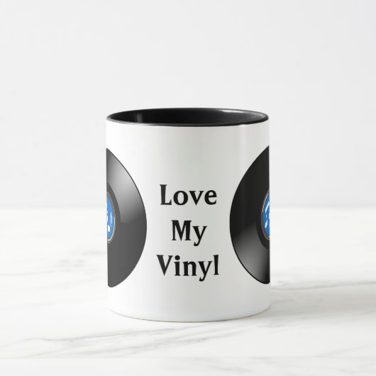  Mok voor het ontwerpen van vinylrecords (Midden)