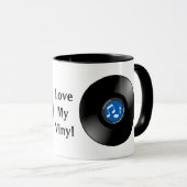 Mok voor het ontwerpen van vinylrecords (Voorkant rechts)