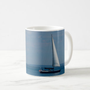 Mok voor het op de markt brengen van makreelkoffie