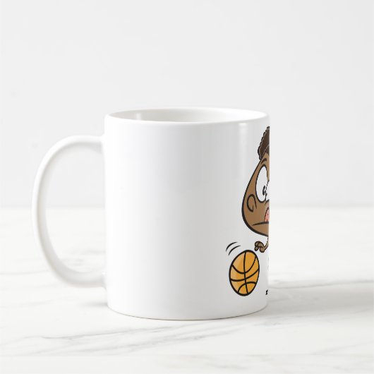 Mok voor het spelen van Basketball Coffee (Links)