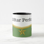 Mok voor het toekennen van een uitvoeringsterretje (Midden)