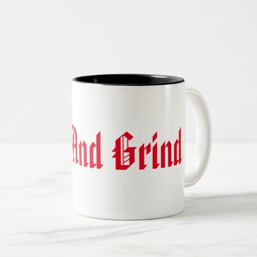 Mok voor het verhogen en fijnmaken van koffie (Voorkant rechts)