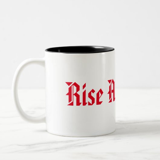 Mok voor het verhogen en fijnmaken van koffie (Links)