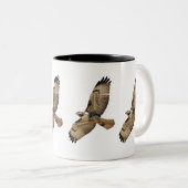 Mok voor het vliegen met zeehondenvogels (Voorkant rechts)