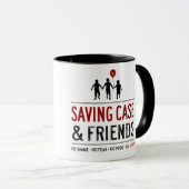 Mok voor Hoesje en vrienden opslaan (Voorkant rechts)