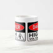 Mok voor hoge-spanningsgebarentaal met zeer weinig (Center)