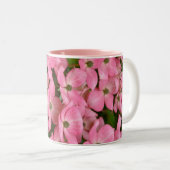Mok voor hondshoutkoffie roze kousa (Voorkant rechts)