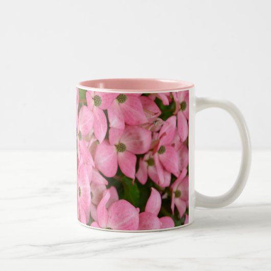Mok voor hondshoutkoffie roze kousa (Rechts)